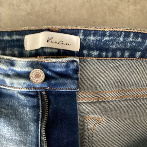 KanCan Denim - KanCan Plus size Distressed Ankle High Rise Jeans